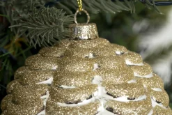 Boules De Noël|Boules De Noël<Flamant MING, boule de Noël Or