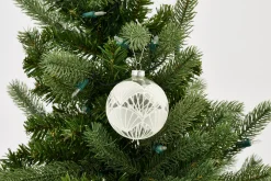 Boules De Noël|Boules De Noël<Flamant MIRACLE, boule de Noël Blanc