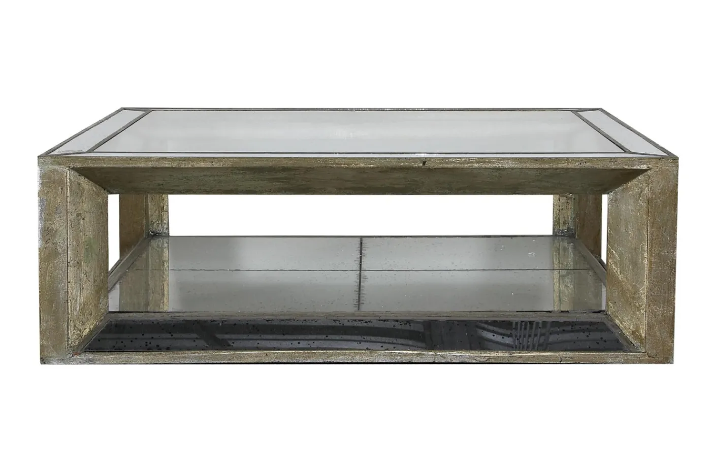 Tables De Salon|Tables De Salon<Flamant MITCHELL, table basse, verre miroir et bois, carrée