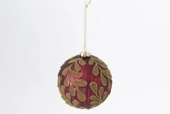 Boules De Noël|Boules De Noël<Flamant MOCHA, boule de Noël Rouge