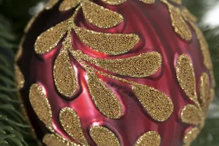 Boules De Noël|Boules De Noël<Flamant MOCHA, boule de Noël Rouge