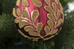 Boules De Noël|Boules De Noël<Flamant MOCHA, boule de Noël Rouge