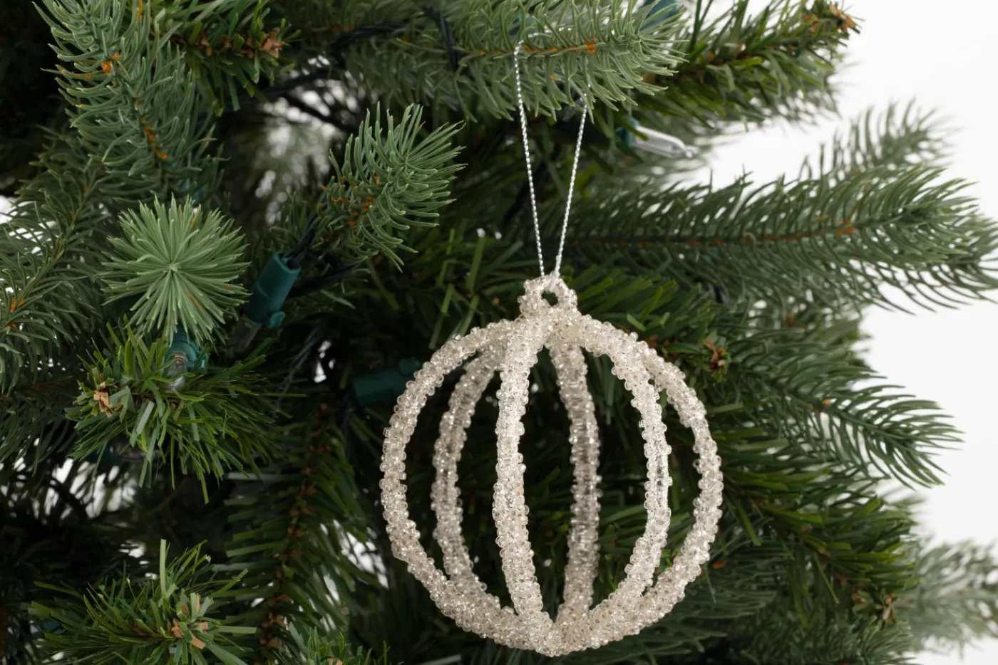 Boules De Noël|Boules De Noël<Flamant MOKE, boule de Noël, S Argent