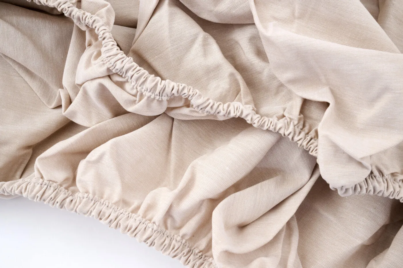 Linge De Lit|Linge De Lit<Flamant MONIQUE, drap-housse, 160x200, bege Gris