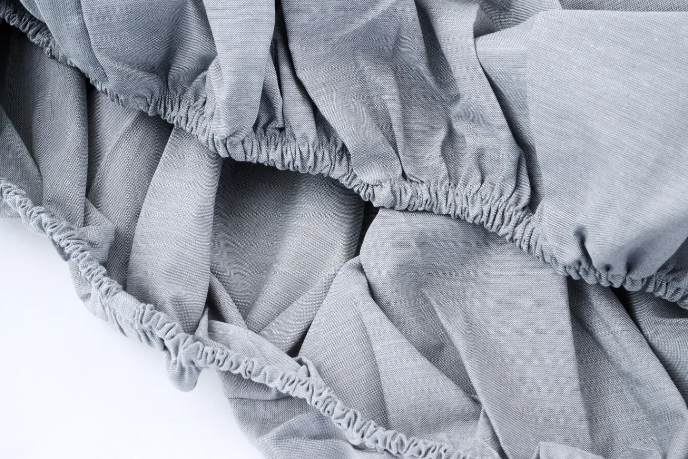 Linge De Lit|Linge De Lit<Flamant MONIQUE, drap-housse, 160x200, grey Gris