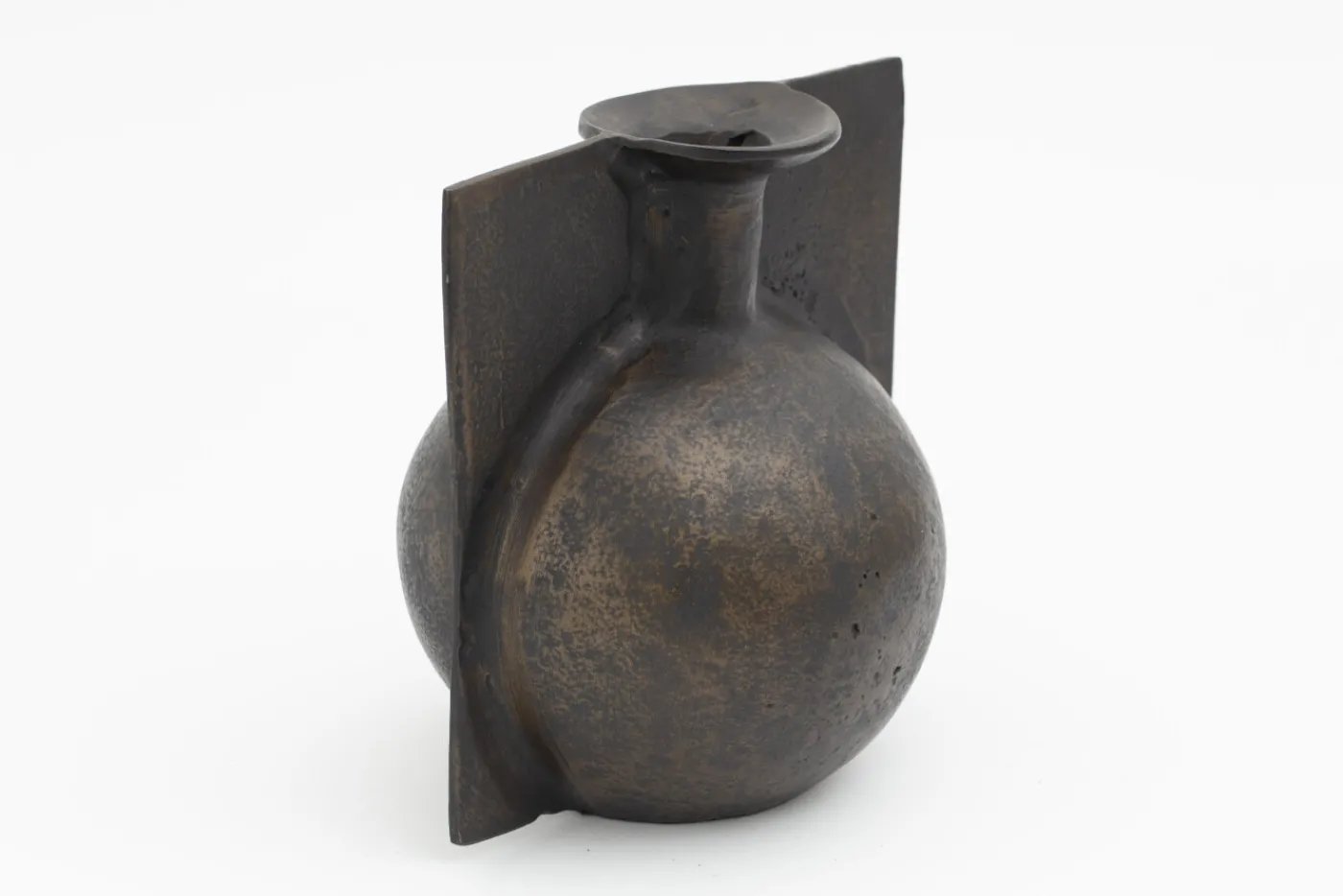 Pots Et Vases|Décoration<Flamant MONO, vase, métal, S Noir