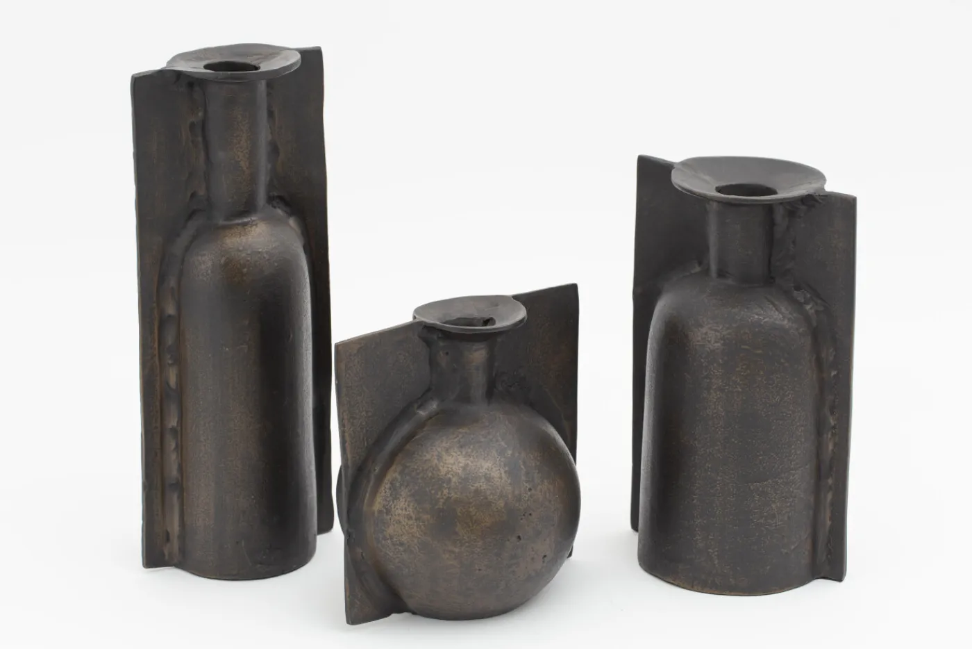 Pots Et Vases|Décoration<Flamant MONO, vase, métal, S Noir