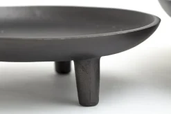 Plats|Plats<Flamant MORTIMER, coupe, métal, , L Noir