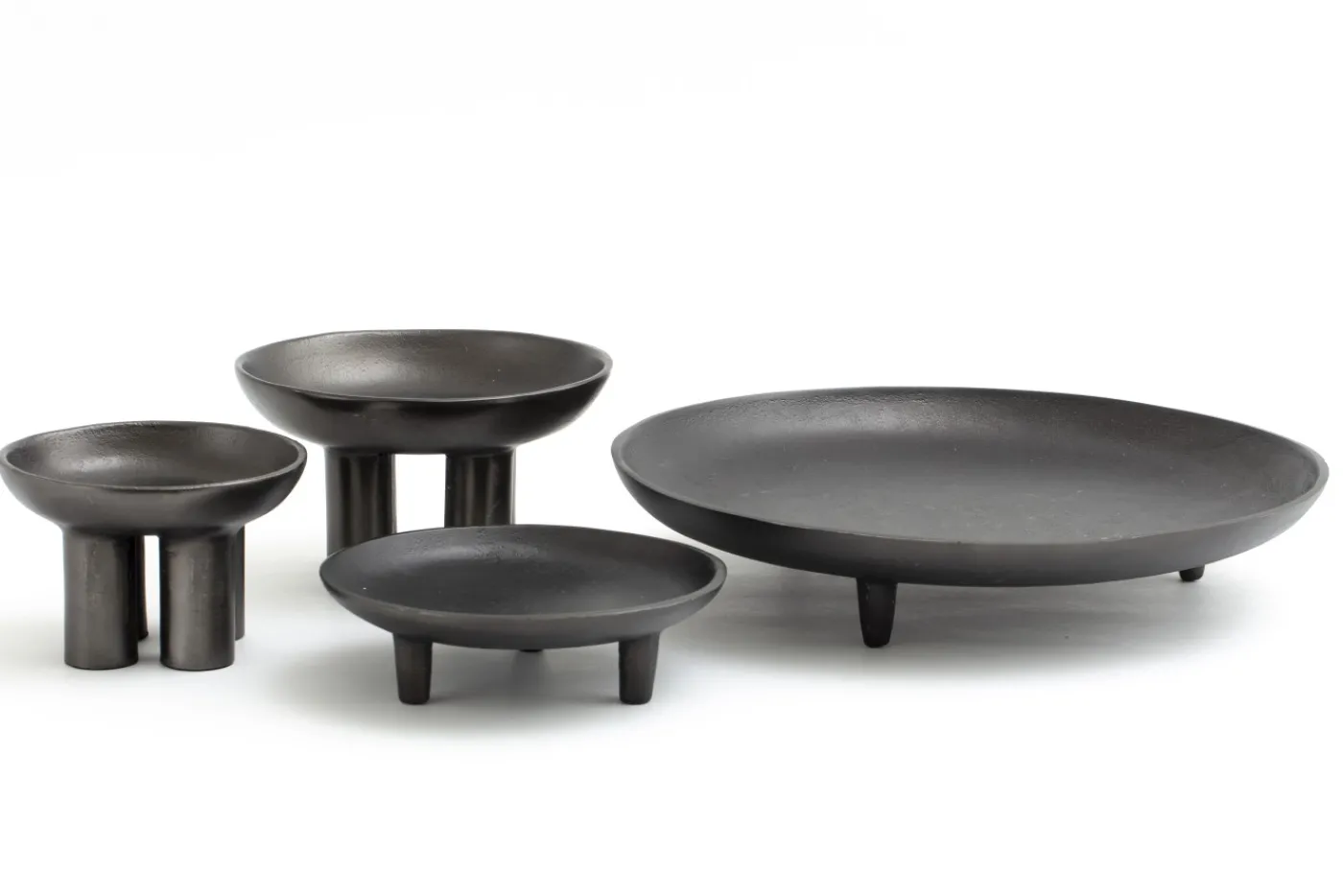 Plats|Plats<Flamant MORTIMER, coupe, métal, , L Noir