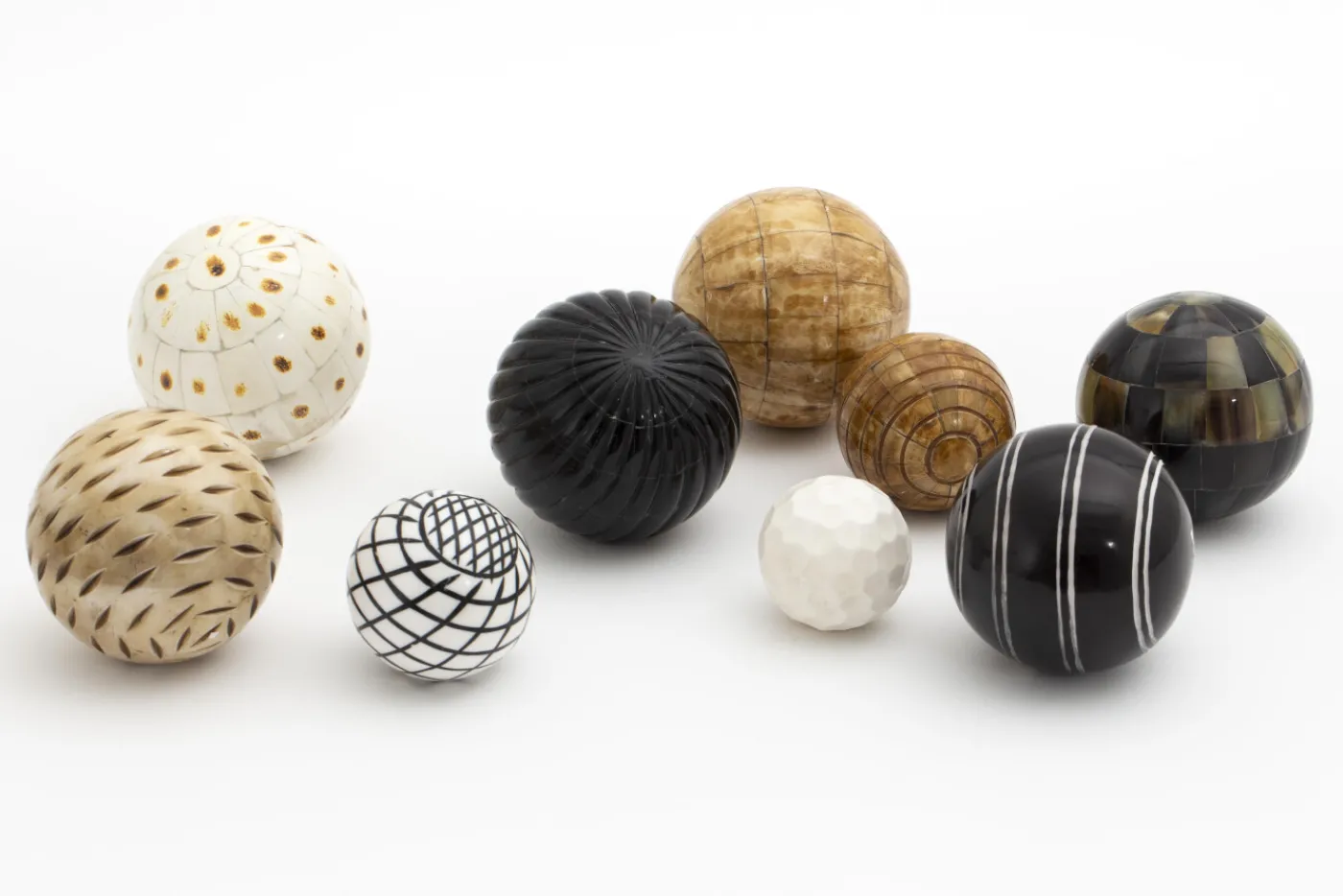 Statuettes Et Objets|Décoration<Flamant MYLAH, boule déco Brun