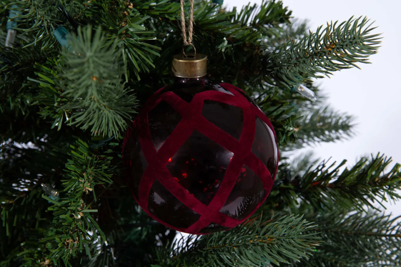 Boules De Noël|Boules De Noël<Flamant MYON, boule de Noël Rouge