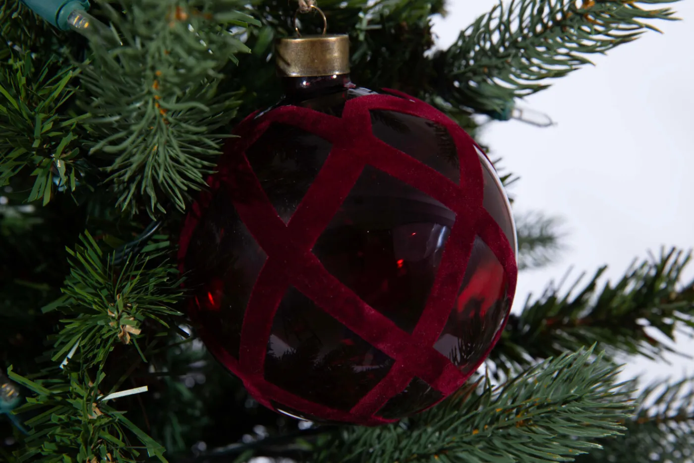 Boules De Noël|Boules De Noël<Flamant MYON, boule de Noël Rouge