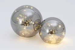 Décoration De Noël|Décoration De Noël<Flamant MYOSOTIS, deco de Noël, L, avec leds Gris