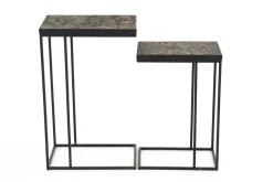 Tables D’Appoint & Consoles|Tables D’Appoint & Consoles<Flamant MYRALIS, bout de canapé, set de 2 Noir