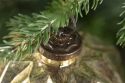 Boules De Noël|Boules De Noël<Flamant NAGO, boule de Noël Brun
