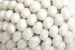 Statuettes Et Objets|Décoration<Flamant NALANI, boule déco, L Blanc