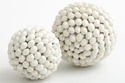 Statuettes Et Objets|Décoration<Flamant NALANI, boule déco, L Blanc