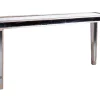 Tables D’Appoint & Consoles|Tables D’Appoint & Consoles<Flamant NAXOS, table console, verre miroir et bois