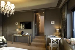 Tables D’Appoint & Consoles|Tables D’Appoint & Consoles<Flamant NAXOS, table console, verre miroir et bois