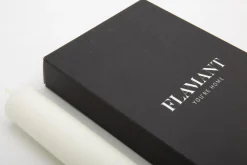 Bougies|Décoration<Flamant NELL, bougie de table, couleur ivory, set de 4 Blanccassé