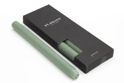 Bougies|Décoration<Flamant NELL, bougie de table, couleur olive, set de 4 Vert
