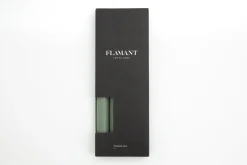 Bougies|Décoration<Flamant NELL, bougie de table, couleur olive, set de 4 Vert