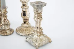 Chandeliers|Chandeliers<Flamant NEWMARCH, bougeoir, verre mercuré Or
