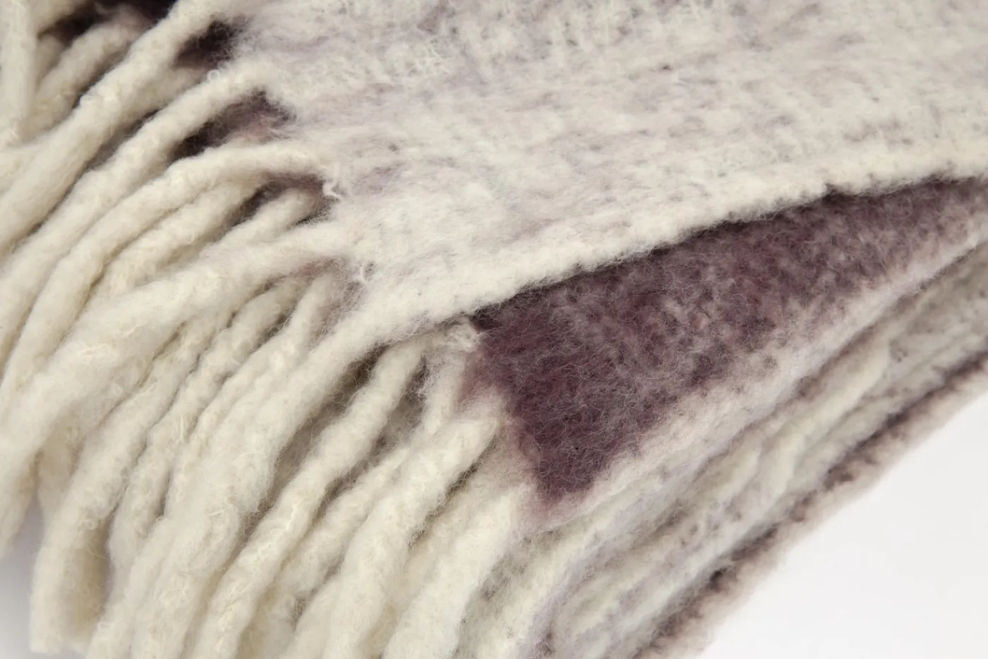 Plaids Et Couvre-Lits|Plaids Et Couvre-Lits<Flamant NEWTOWN, plaid, violet Pourpre