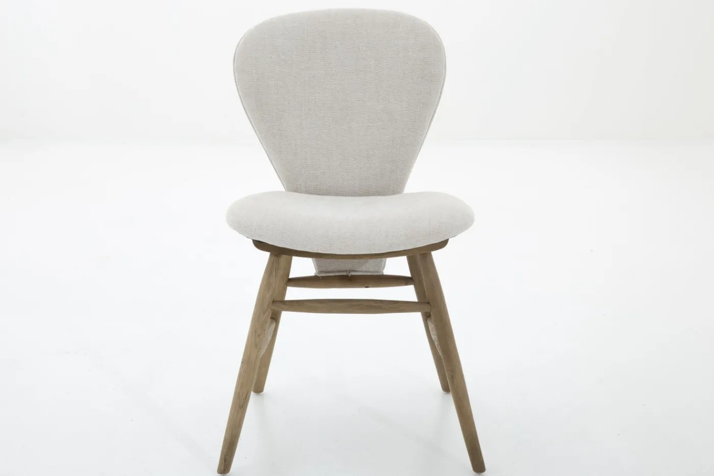 Chaises|Chaises<Flamant NIKOLAJ, chaise, lin naturel Blanccassé