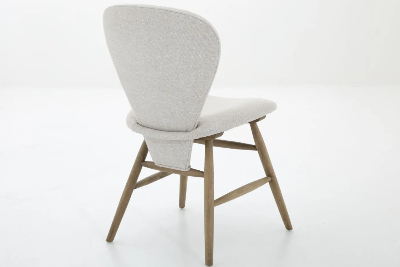 Chaises|Chaises<Flamant NIKOLAJ, chaise, lin naturel Blanccassé