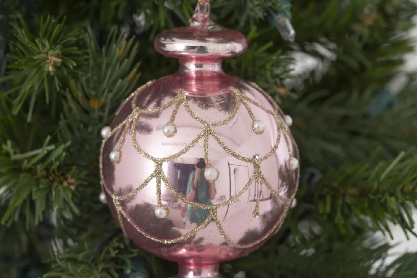 Boules De Noël|Boules De Noël<Flamant NIXON, pendentif Noël Rose