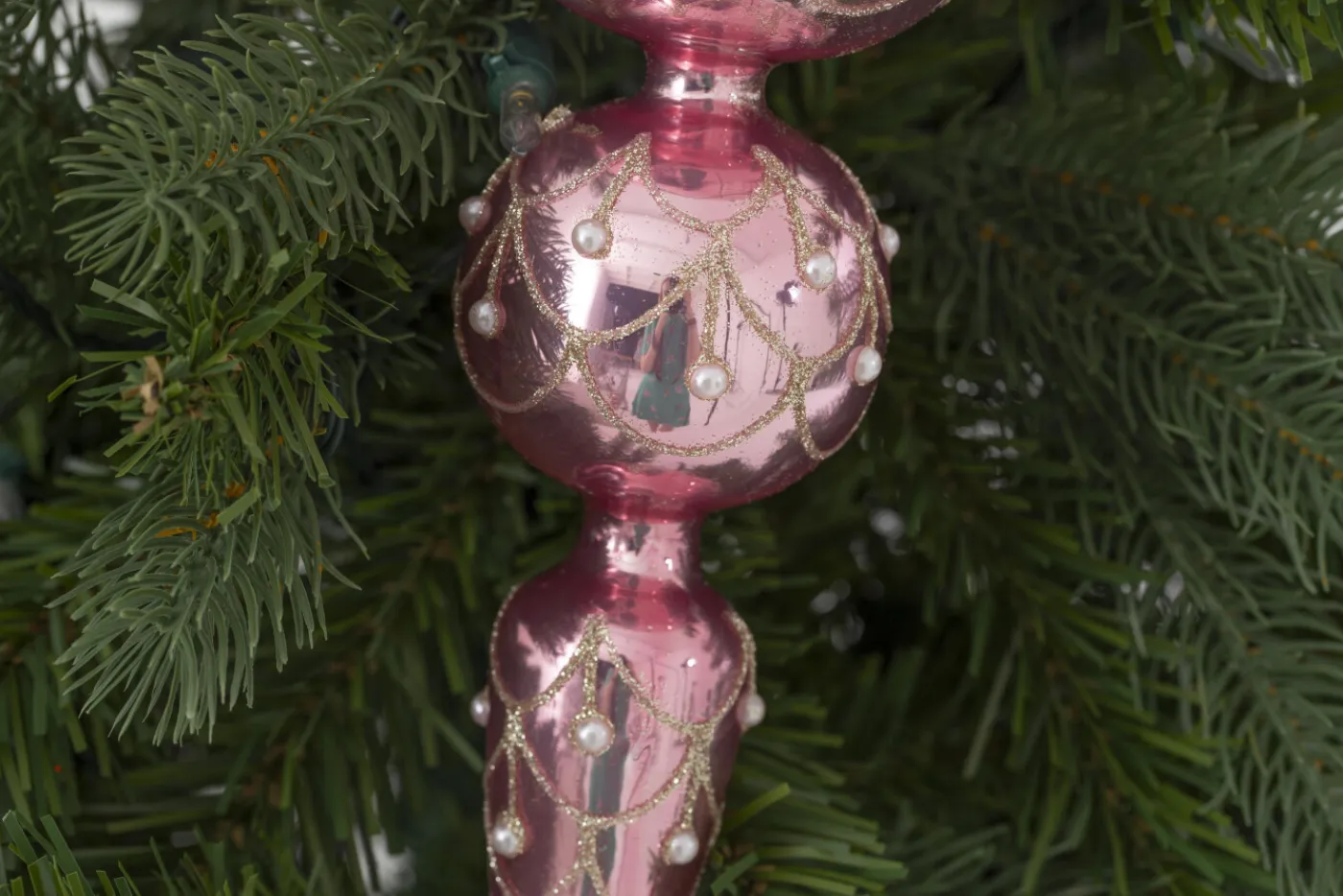Boules De Noël|Boules De Noël<Flamant NIXON, pendentif Noël Rose