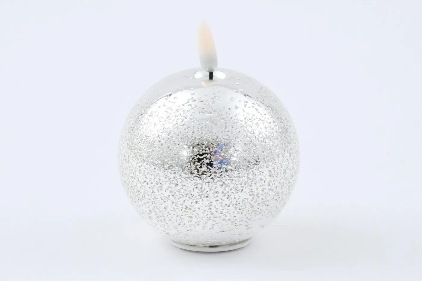 Bougies|Décoration<Flamant NORELL, bougie leds, , S Argent