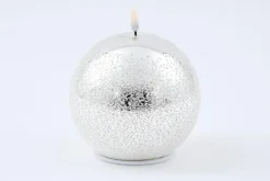 Bougies|Décoration<Flamant NORELL, bougie leds, , L Argent