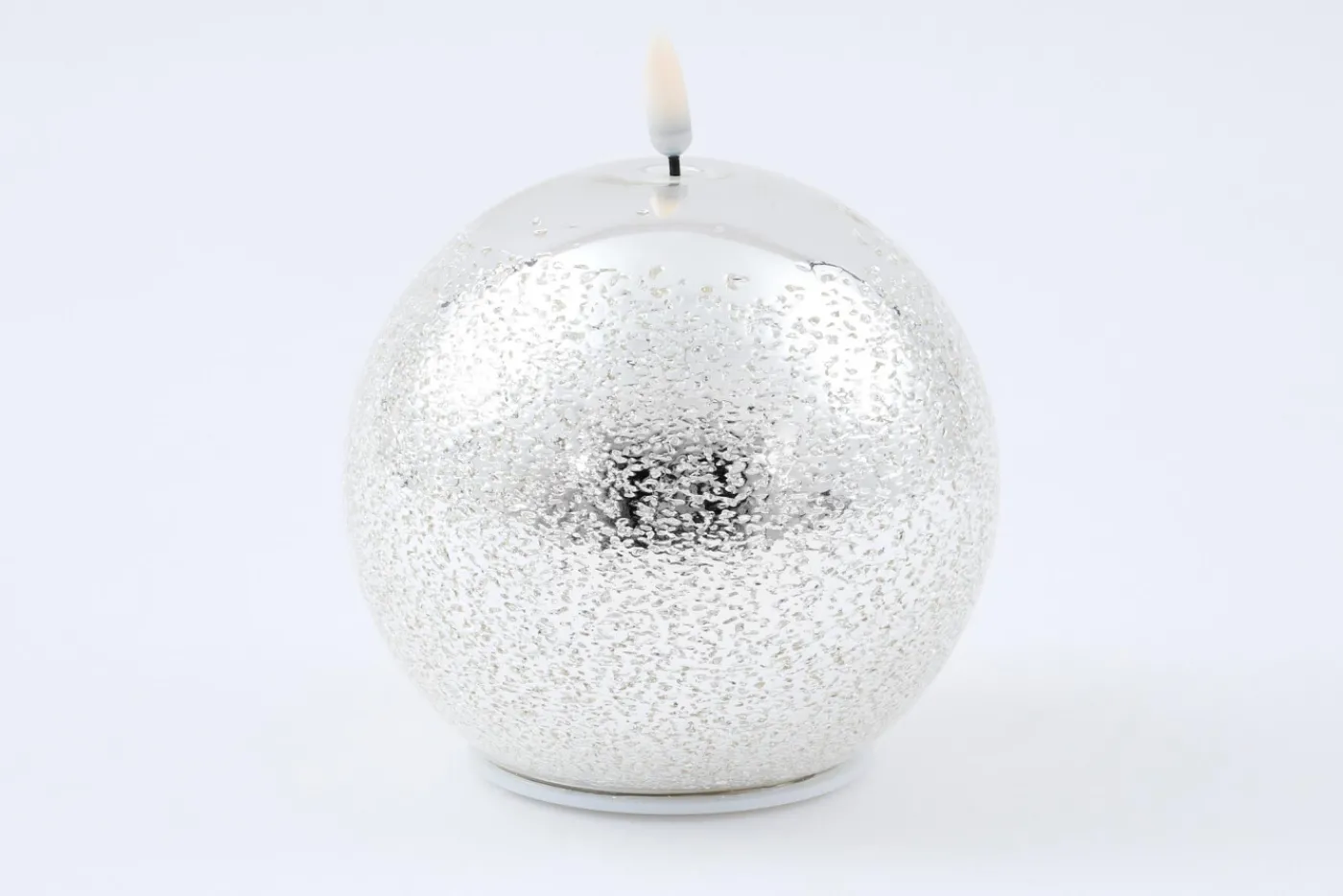 Bougies|Décoration<Flamant NORELL, bougie leds, , L Argent