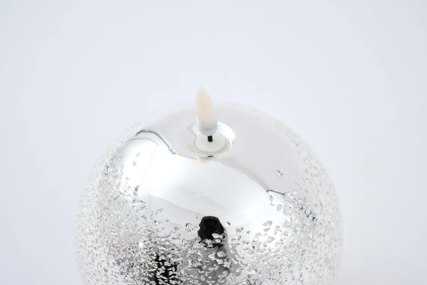 Bougies|Décoration<Flamant NORELL, bougie leds, , L Argent