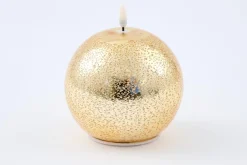Bougies|Décoration<Flamant NELL, bougie leds, , L Or