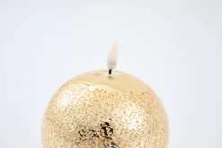 Bougies|Décoration<Flamant NELL, bougie leds, , M Or