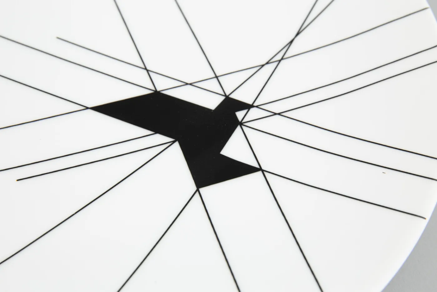 Flamant X Charles Kaisin<Flamant ORIGAMI, assiette, 28cm Mixte
