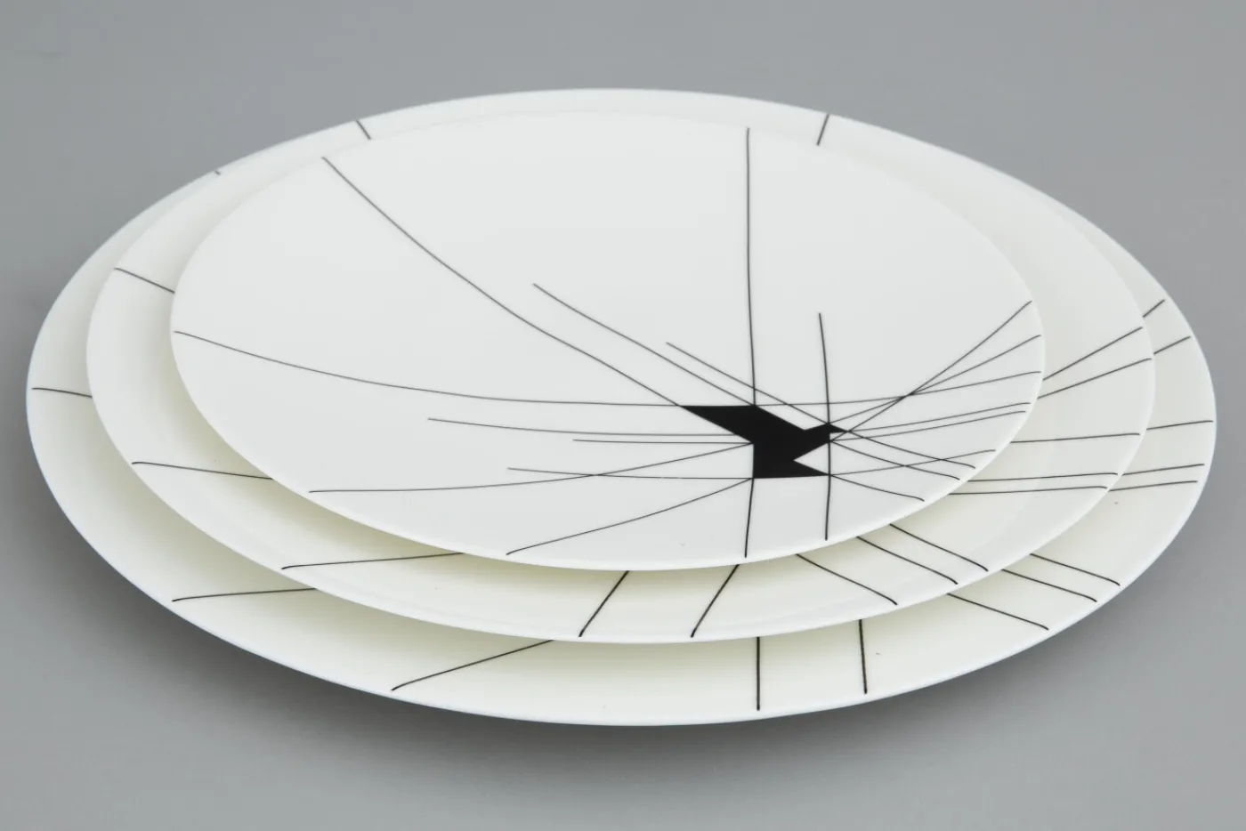 Flamant X Charles Kaisin<Flamant ORIGAMI, assiette, 28cm Mixte