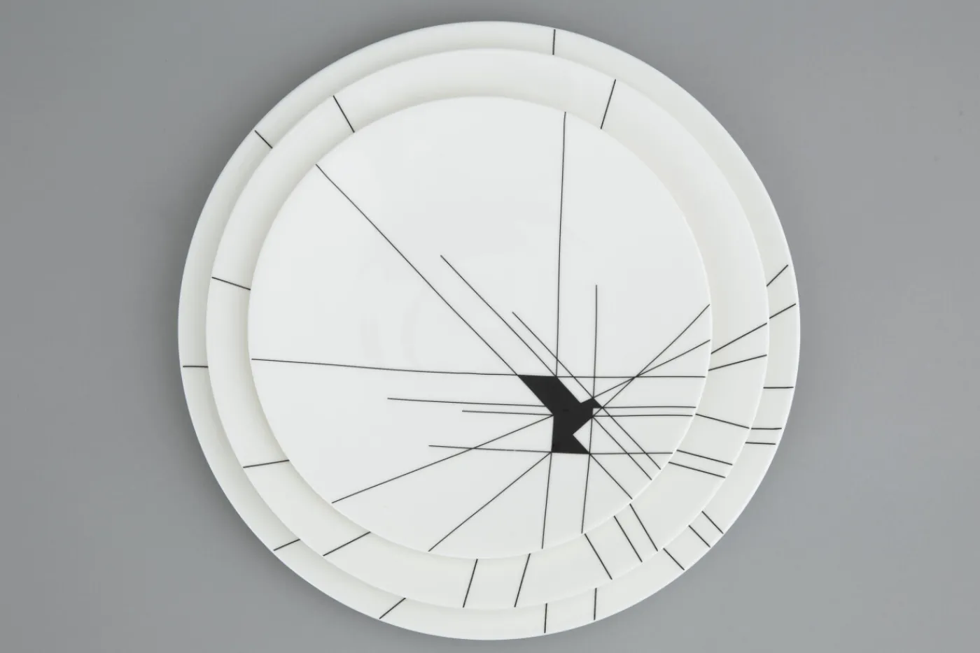 Flamant X Charles Kaisin<Flamant ORIGAMI, assiette, 28cm Mixte