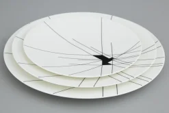 Flamant X Charles Kaisin<Flamant ORIGAMI, assiette, 23cm Mixte