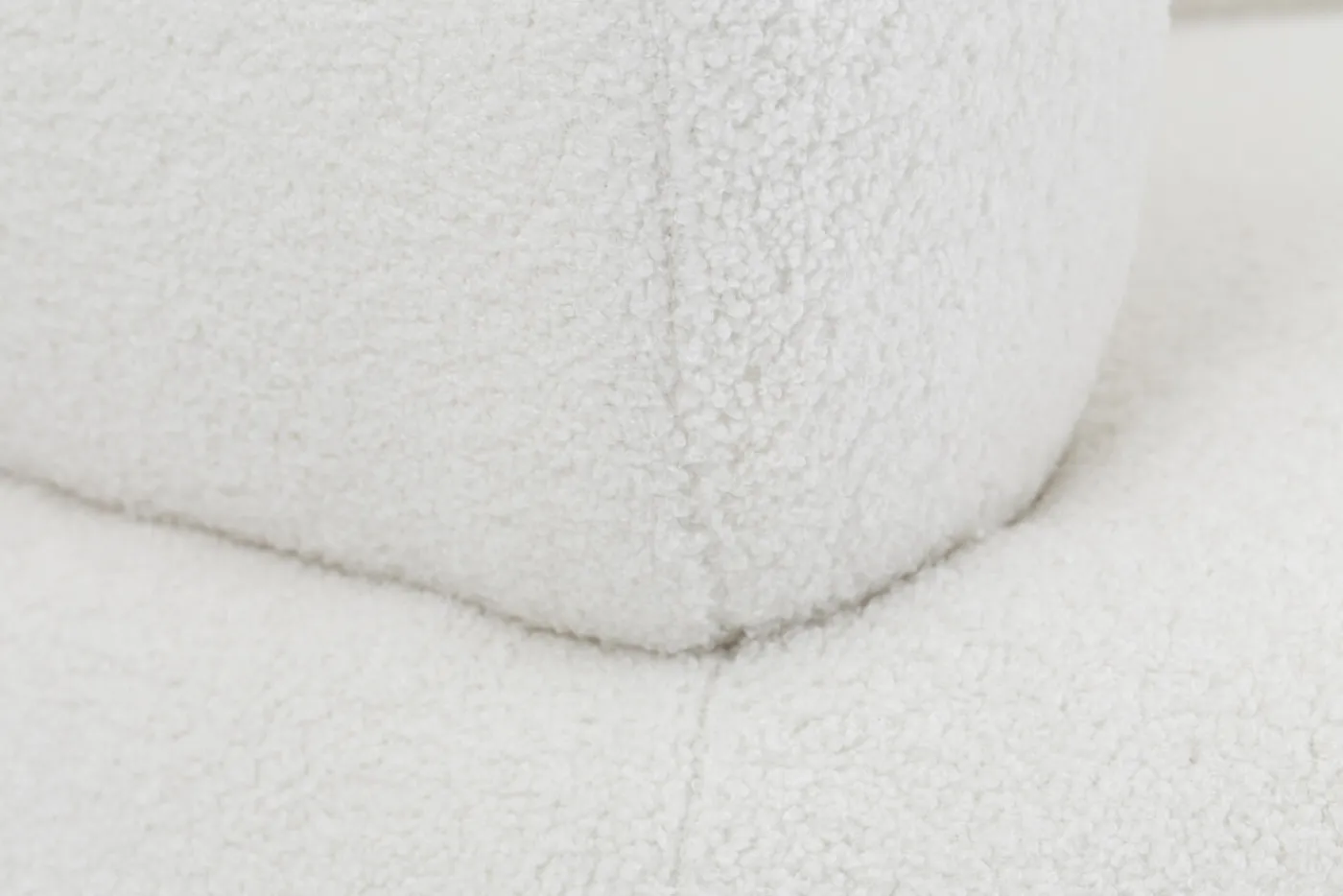 Fauteuils|Sièges<Flamant ORLANDO, fauteuil, bouclé, Blanc