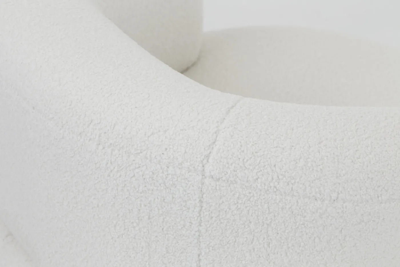 Fauteuils|Sièges<Flamant ORLANDO, fauteuil, bouclé, Blanc