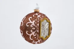 Boules De Noël|Boules De Noël<Flamant OSTER, boule de Noël Rose