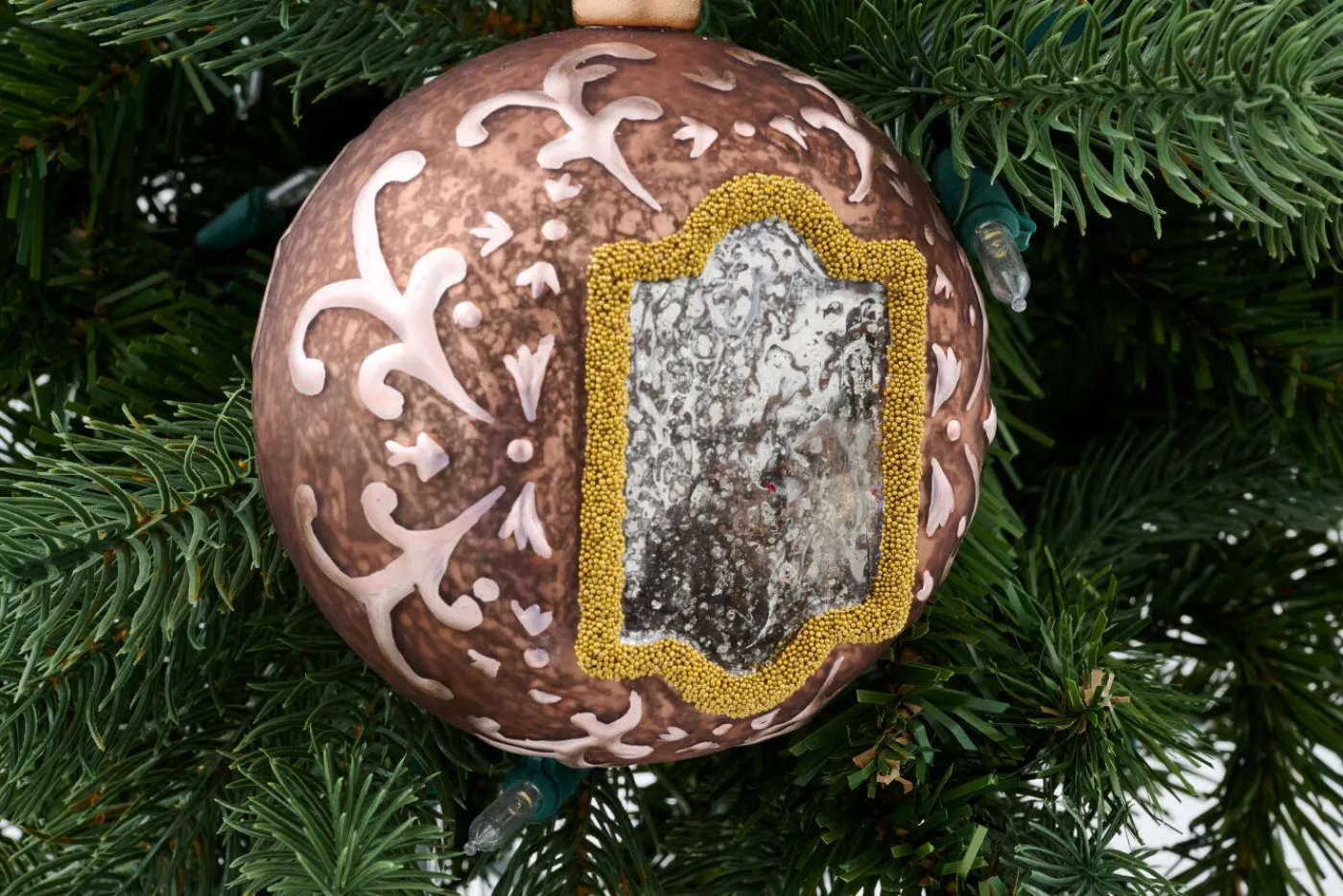 Boules De Noël|Boules De Noël<Flamant OSTER, boule de Noël Rose