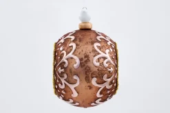Boules De Noël|Boules De Noël<Flamant OSTER, boule de Noël Rose