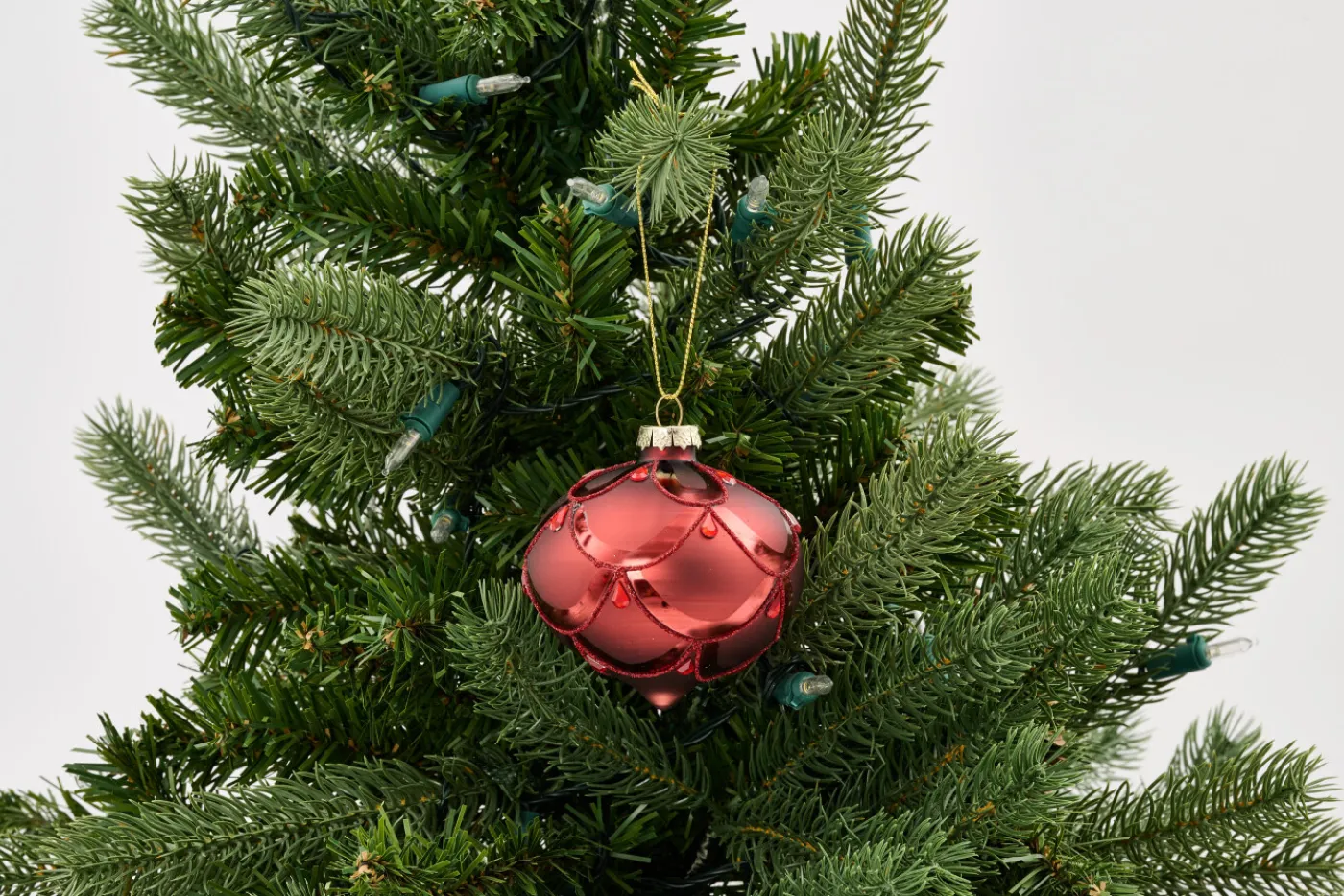 Boules De Noël|Boules De Noël<Flamant OYA, pendentif Noël, modèle 2 Rouge