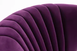 Fauteuils|Sièges<Flamant PABLO, fauteuil, violet Pourpre