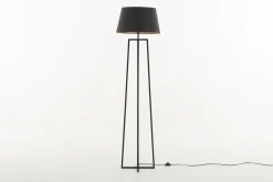 Lampadaires|Luminaire<Flamant PASCAL, lampadaire, métal, Noir